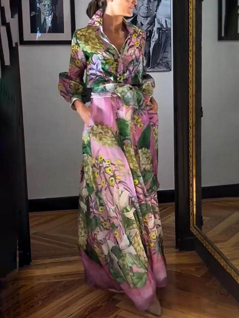 Vibrant Floral Breeze Shirt 5